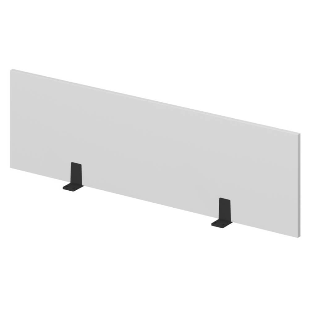 Экран для одиночного стола 1200x18x350 (Белый/антрацит, 1200x18x350,ЛДСП)