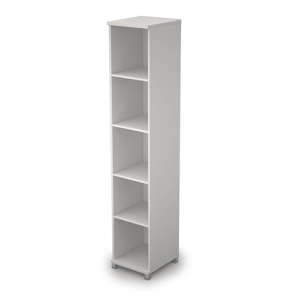 Стеллаж высокий узкий 5 ур. 400x450x2116 ХДФ