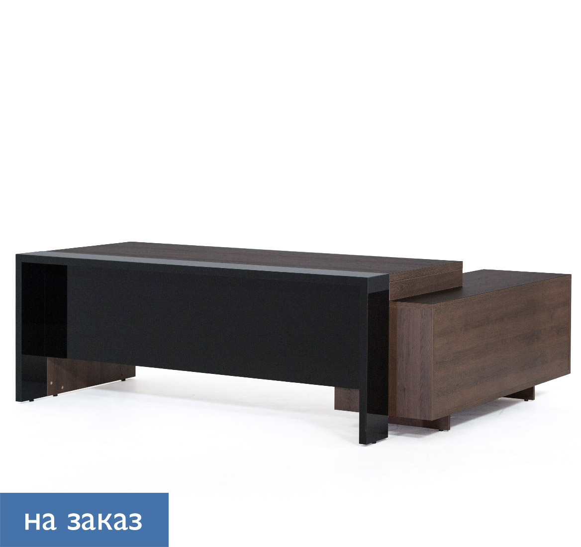 Стол для руководителя на опорной тумбе 2030x1780x760