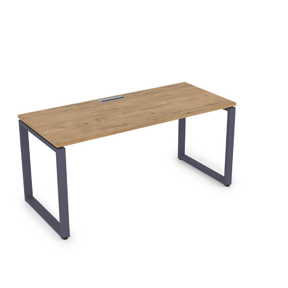 Стол рабочий 1600x800x750 (Teakwood/графит, 1600x800x750)